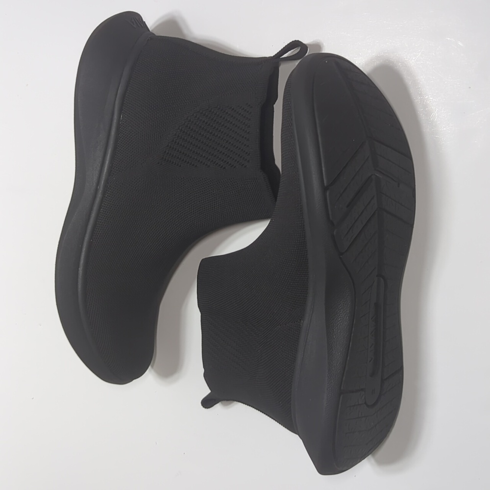 Vivaia Pull On Black Sneaker Boots Size EU 41 - US 9.5 - Picture 8 of 15
